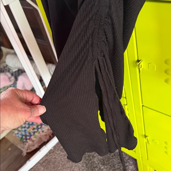 EARTHBOUND Black Ribbed Top - Picture 5 of 6